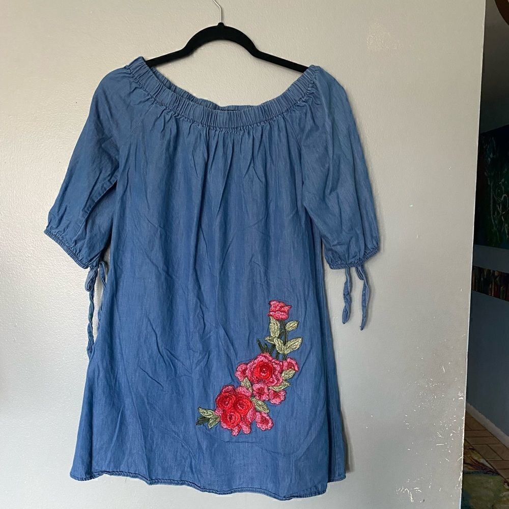 Speed Control New York Chambray Dress Small